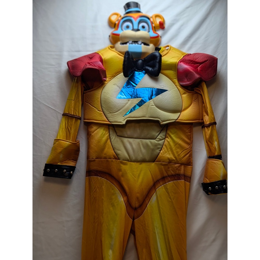 Five Nights at Freddy's Glamrock Freddy Kids Costume XL FNAF Security Breach